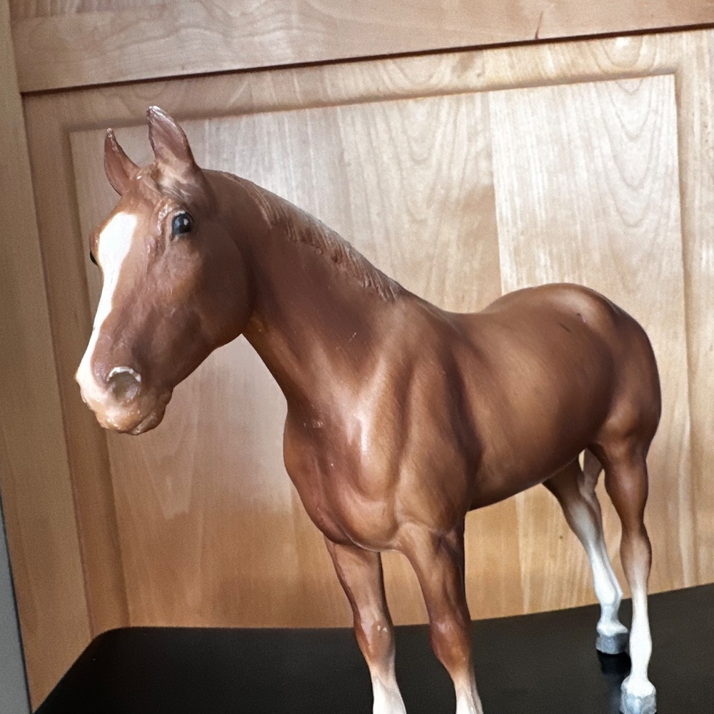 Vintage Breyer Traditional Palomino Variation Quarter Horse Yearling #102(B) - Picture 8 of 10